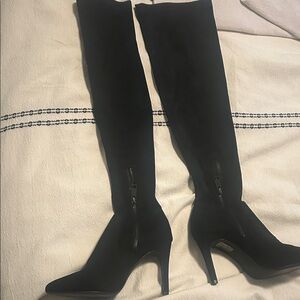 Joie Black Over the Knee stretch Boots